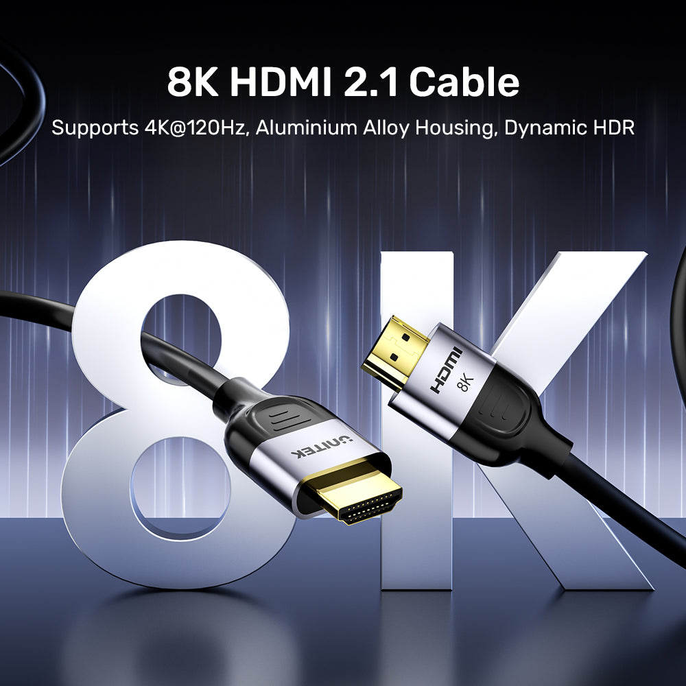 Gaming 8K@60Hz HDMI 2.1 Cable