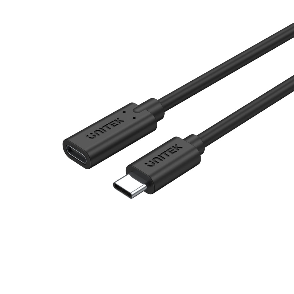 Full-Featured USB-C Extension Cable with 4K@60Hz, 100W Power Delivery and 10Gbps Data (USB 3.2 Gen2)