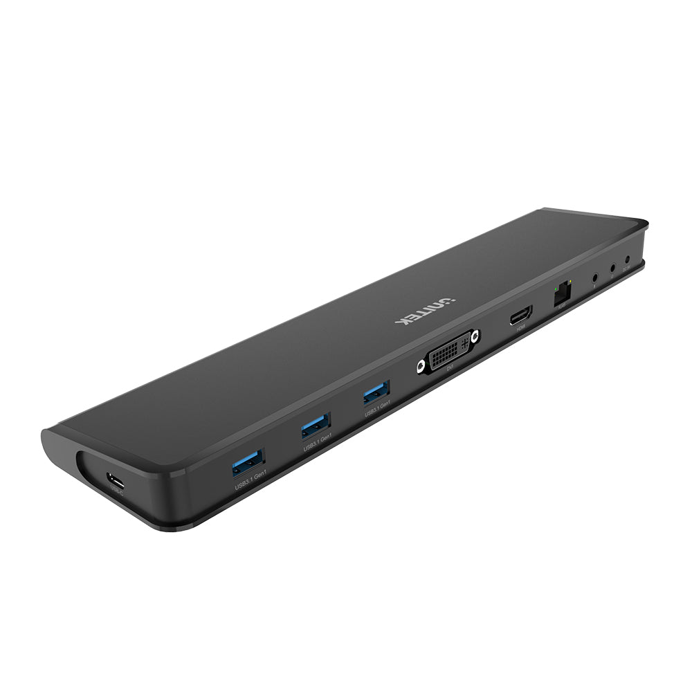 uHUB S7+ 5Gbps 7 Ports Docking Station With VGA Adapter