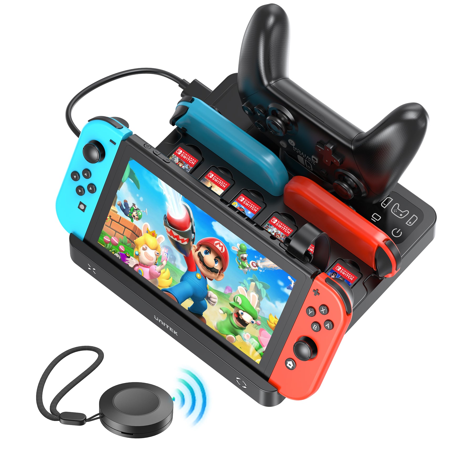 Switch Charging Station with Game Card Reader