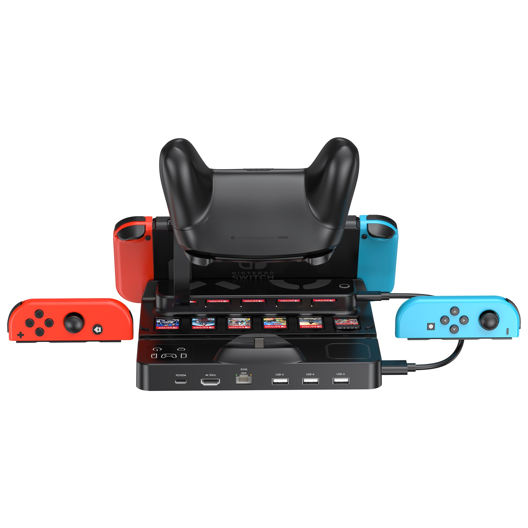 Switch Charging Station with Game Card Reader