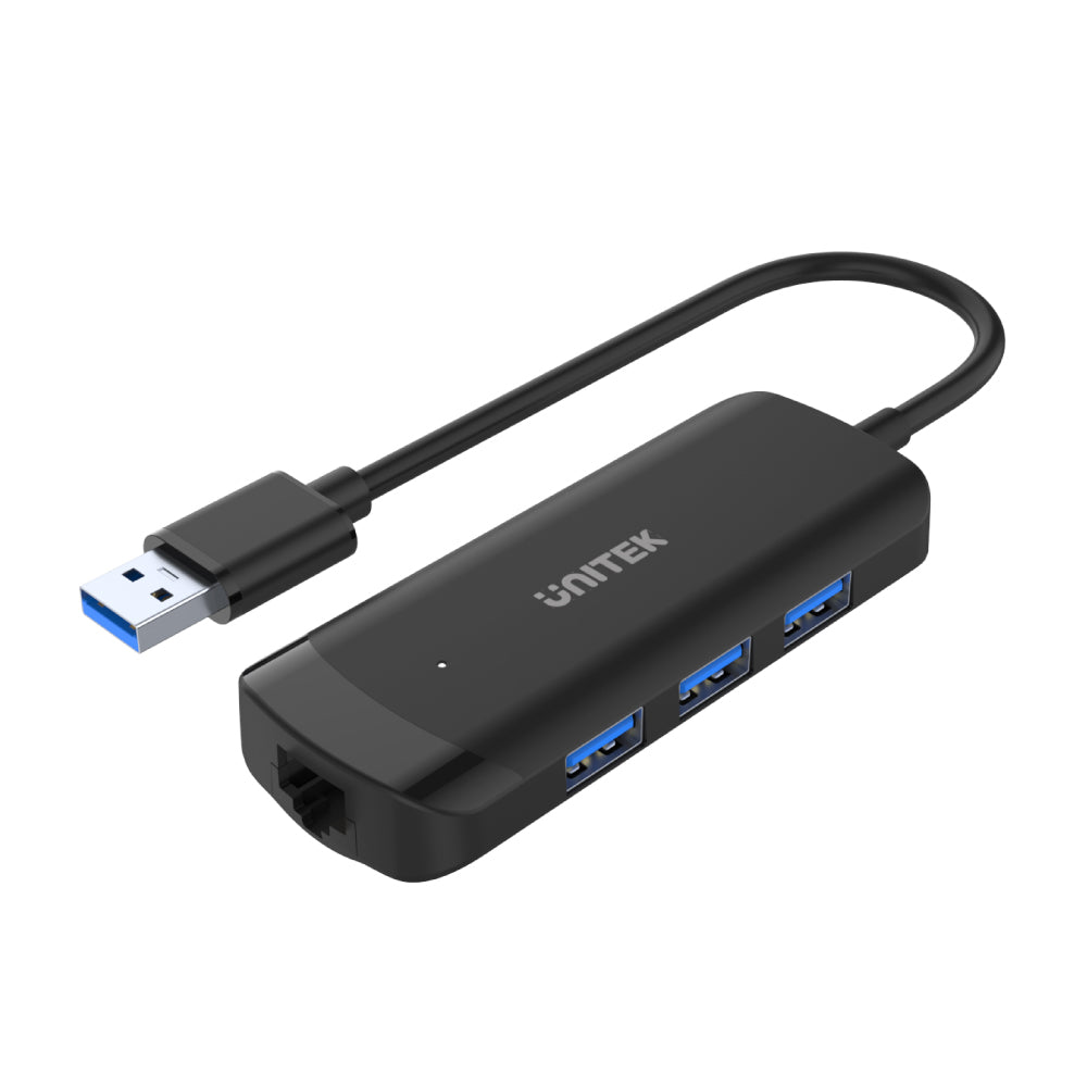 uHUB Q4+ 4-in-1 USB Hub with Ethernet