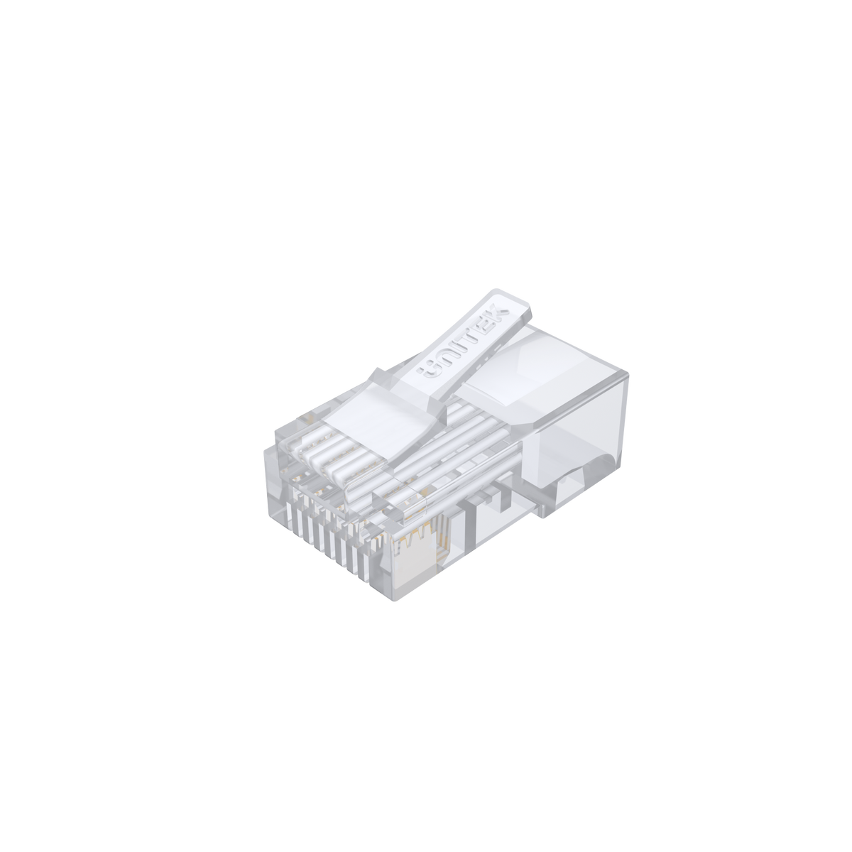 RJ45 Cat.6 Pass-Through Connector