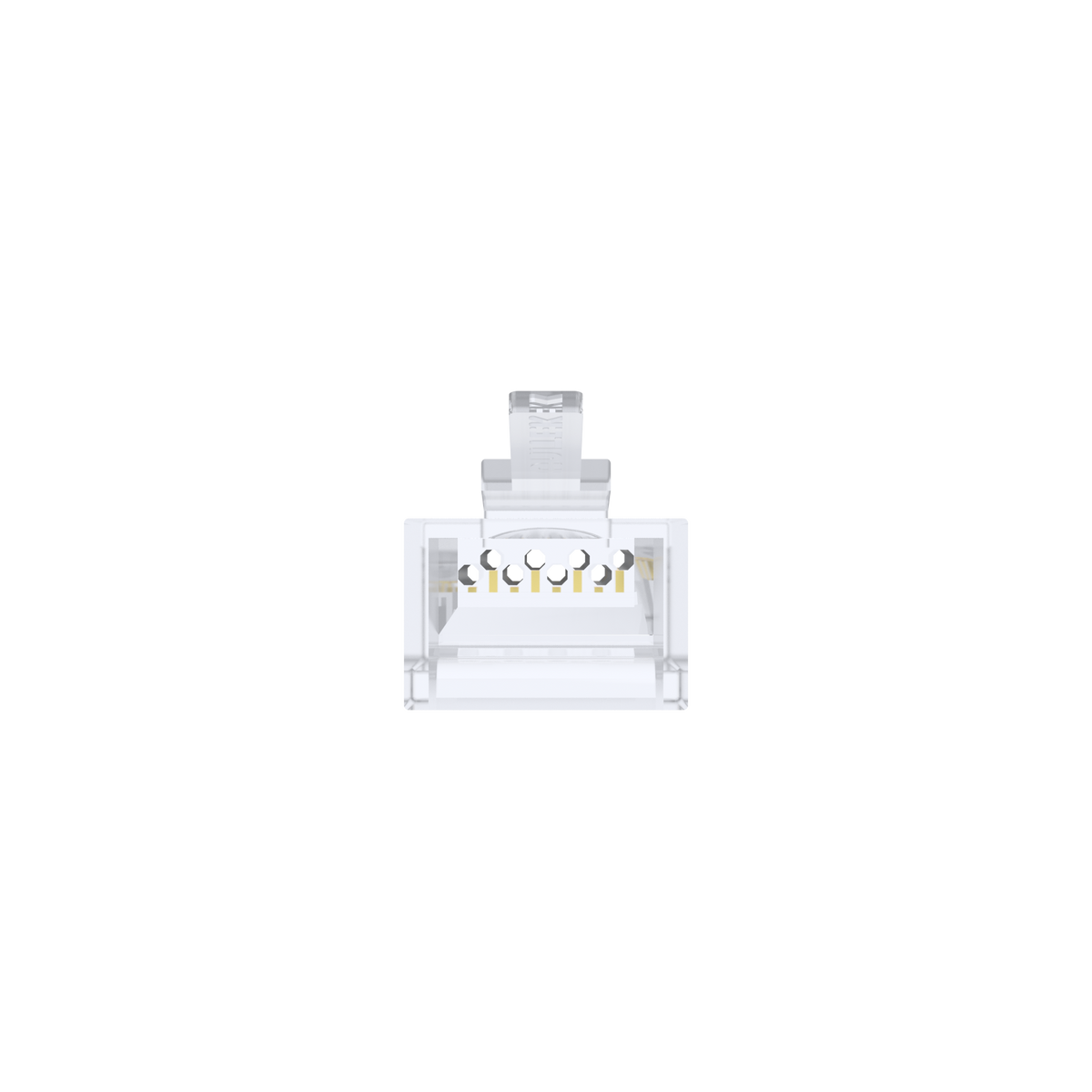 RJ45 Cat.6 Pass-Through Connector