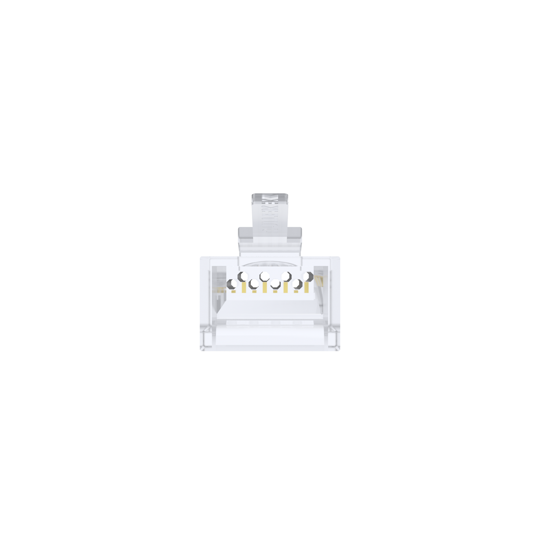 RJ45 Cat.6 Pass-Through Connector