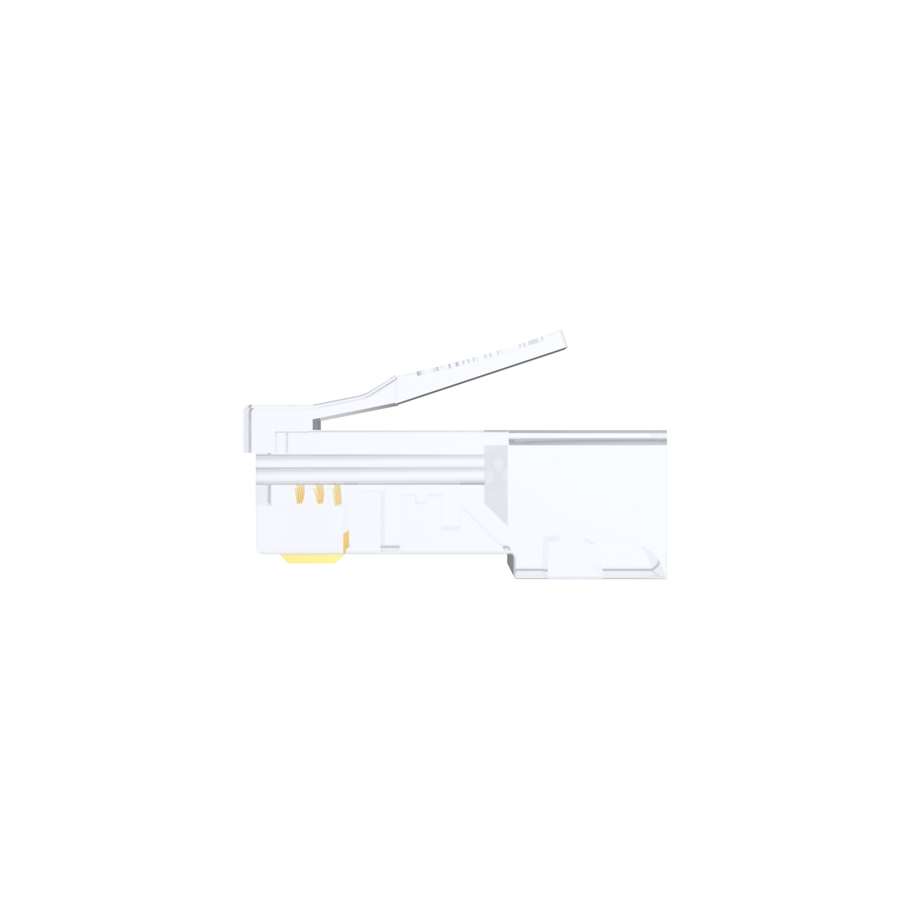 RJ45 Cat.6 Pass-Through Connector