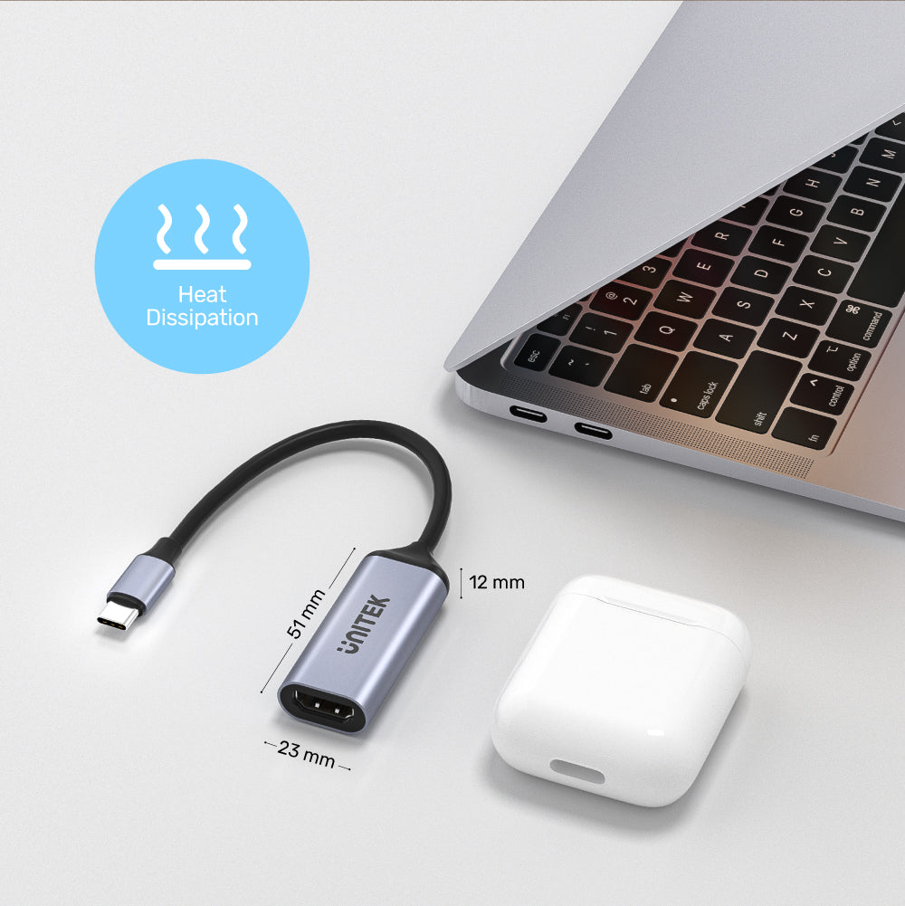 8K USB-C to HDMI 2.1 Adapter With HDCP2.3