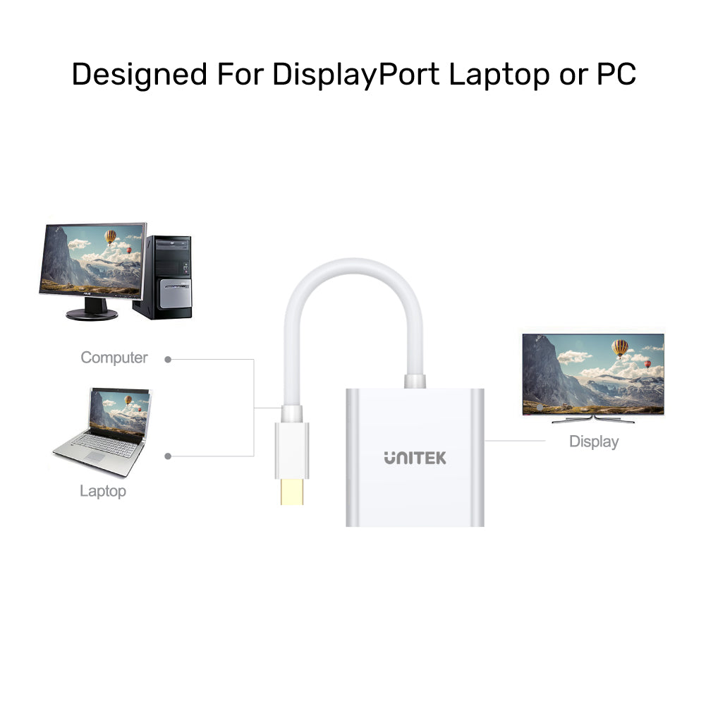 Mini DisplayPort to VGA Adapter