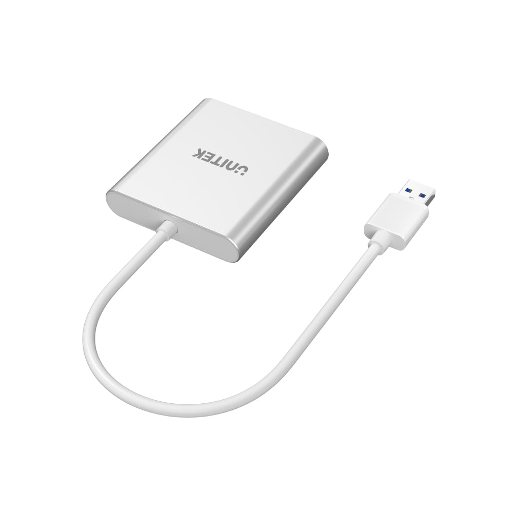 USB 3.0 3-Port Memory Card Reader