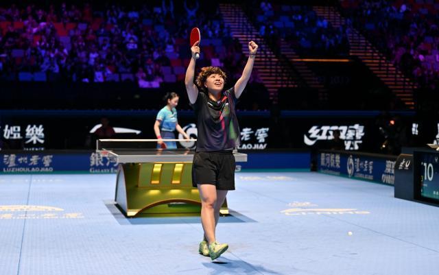 报两年前世界杯之仇 王艺迪4比1胜张本美和进八强